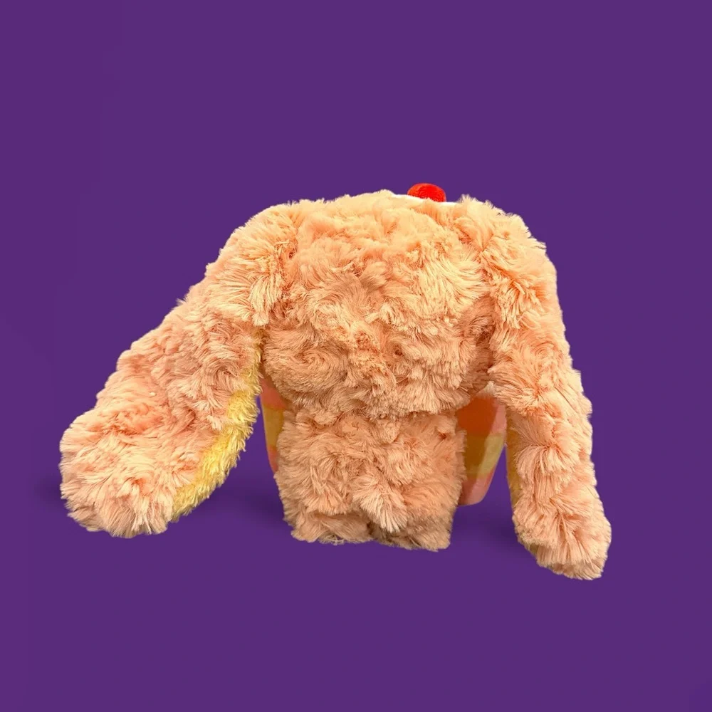 Baby Three Storage Basket Plush Cherry Bunny